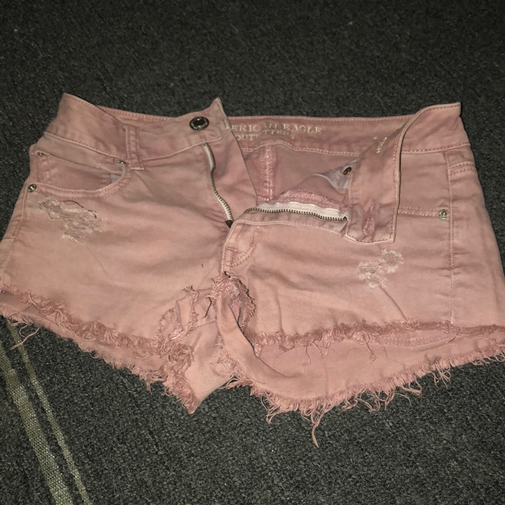 American Eagle Blush Pink Shorts